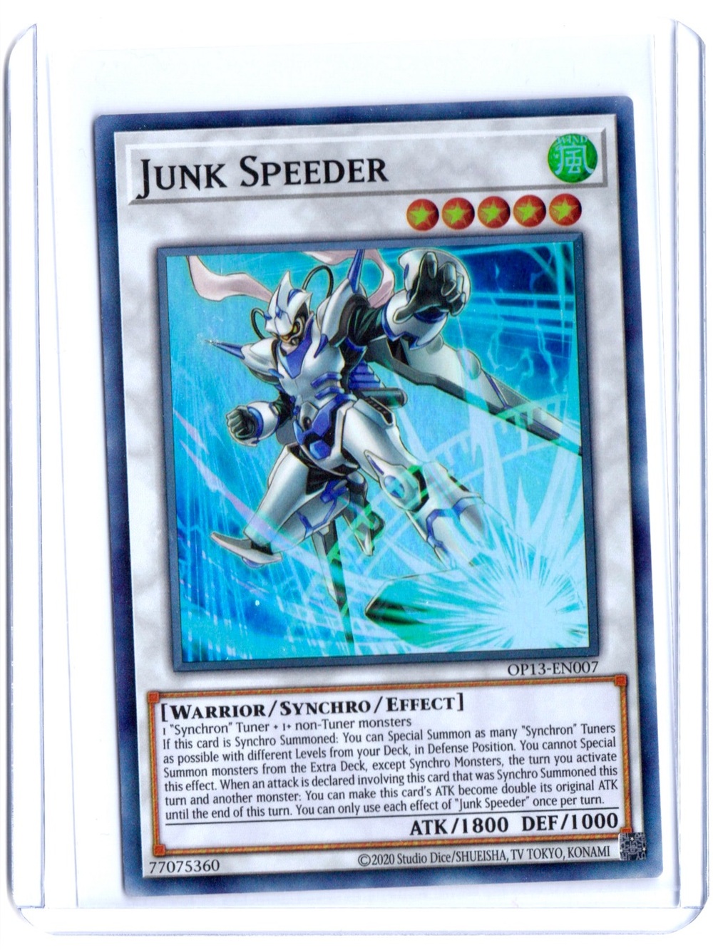Yu-Gi-Oh! - Junk Speeder - SR - OP13-EN007 - OTS Tournament Pack 13 - NM